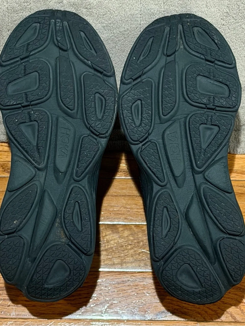 HOKA One One Bondi 8 Men’s 11.5 D Black Running Shoes Sneakers 1123202 BBLC
